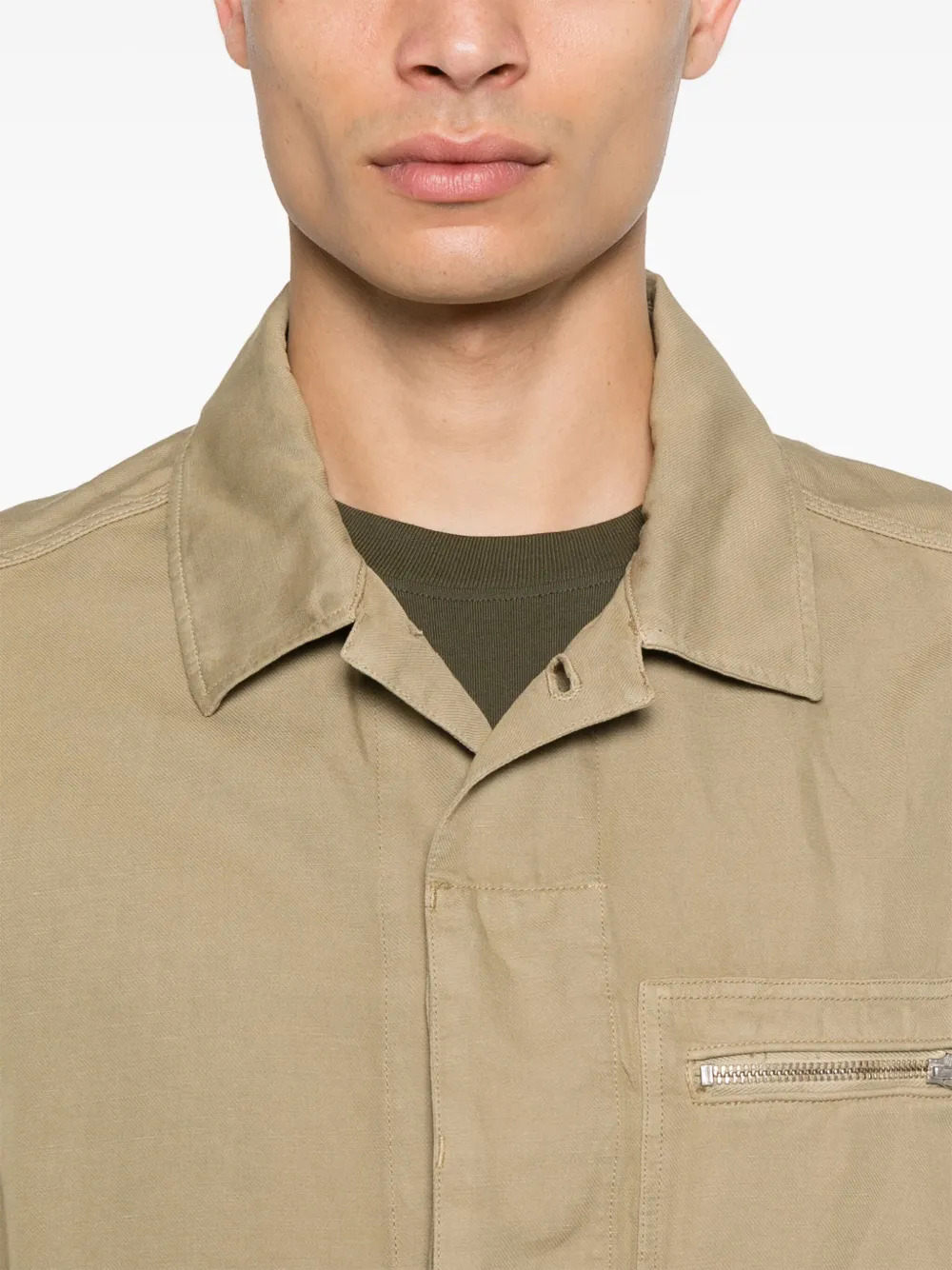 C.P. Company Twill shirtjack Beige