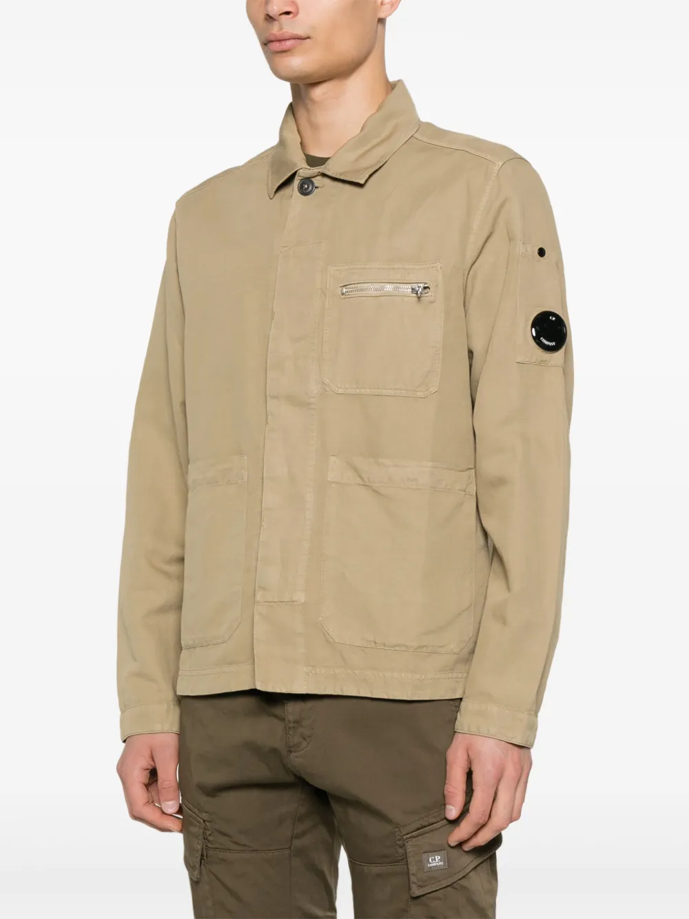 C.P. Company Twill shirtjack Beige