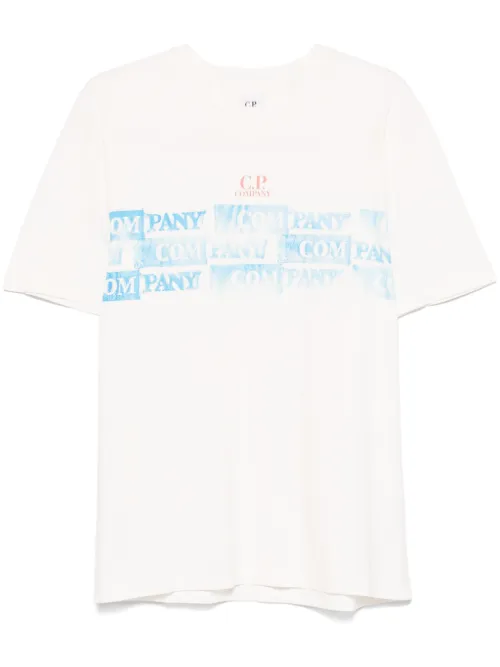 T-shirt à logo imprimé - C.P. Company - Modalova