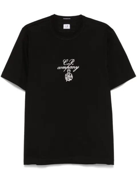 C.P. Company playera con logo bordado