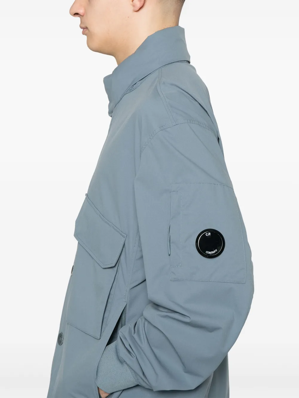 C.P. Company Jack met Lens-detail Blauw