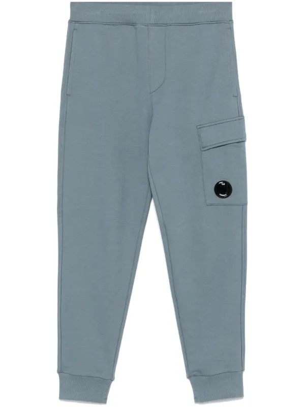 23AW CP COMPANY スエット レンズ ロゴ C.P. Company レンズディテール スウェットパンツ | グレー | FARFETCH JP