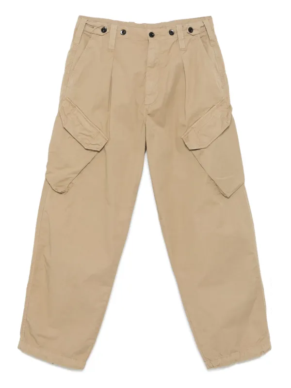 C.P. Company ギャバジン パンツ | ニュートラル | FARFETCH JP