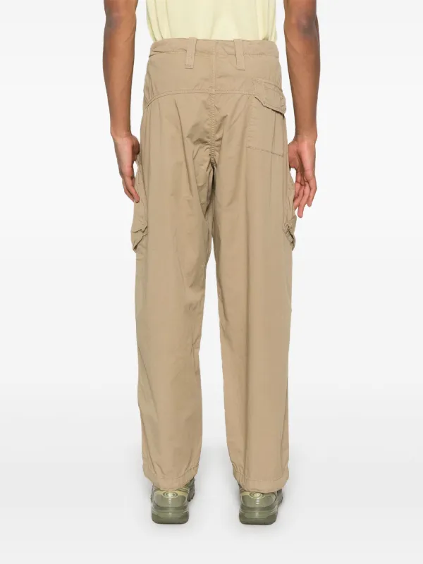 cpcompany ワイドパンツ C.P. Company ベルテッド ワイドパンツ | グリーン | FARFETCH JP