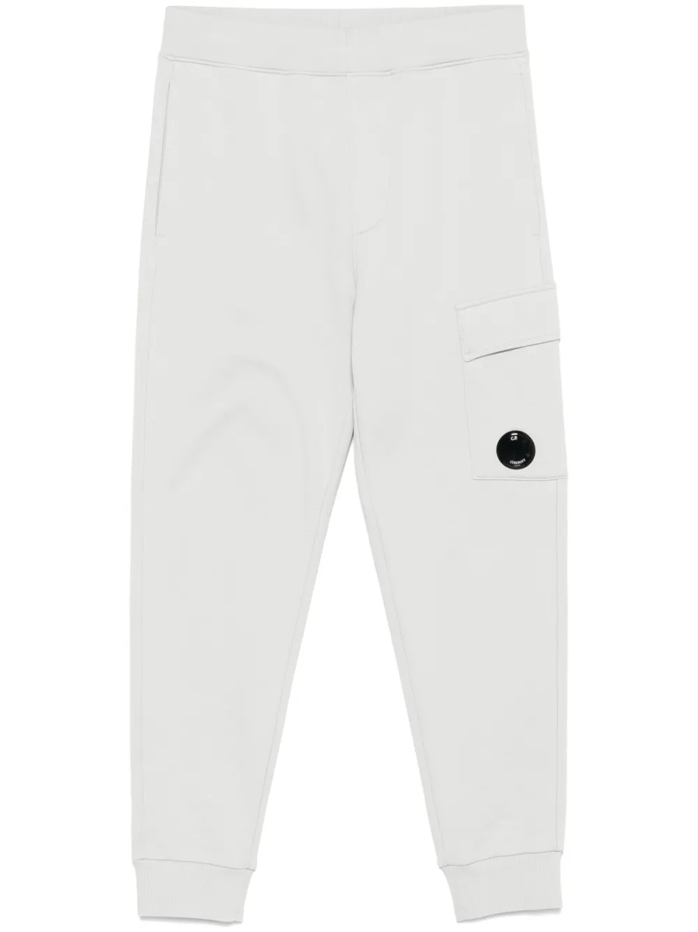 Lens-detailed sweatpants