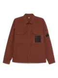 C.P. Company Lens-detail overshirt - Red