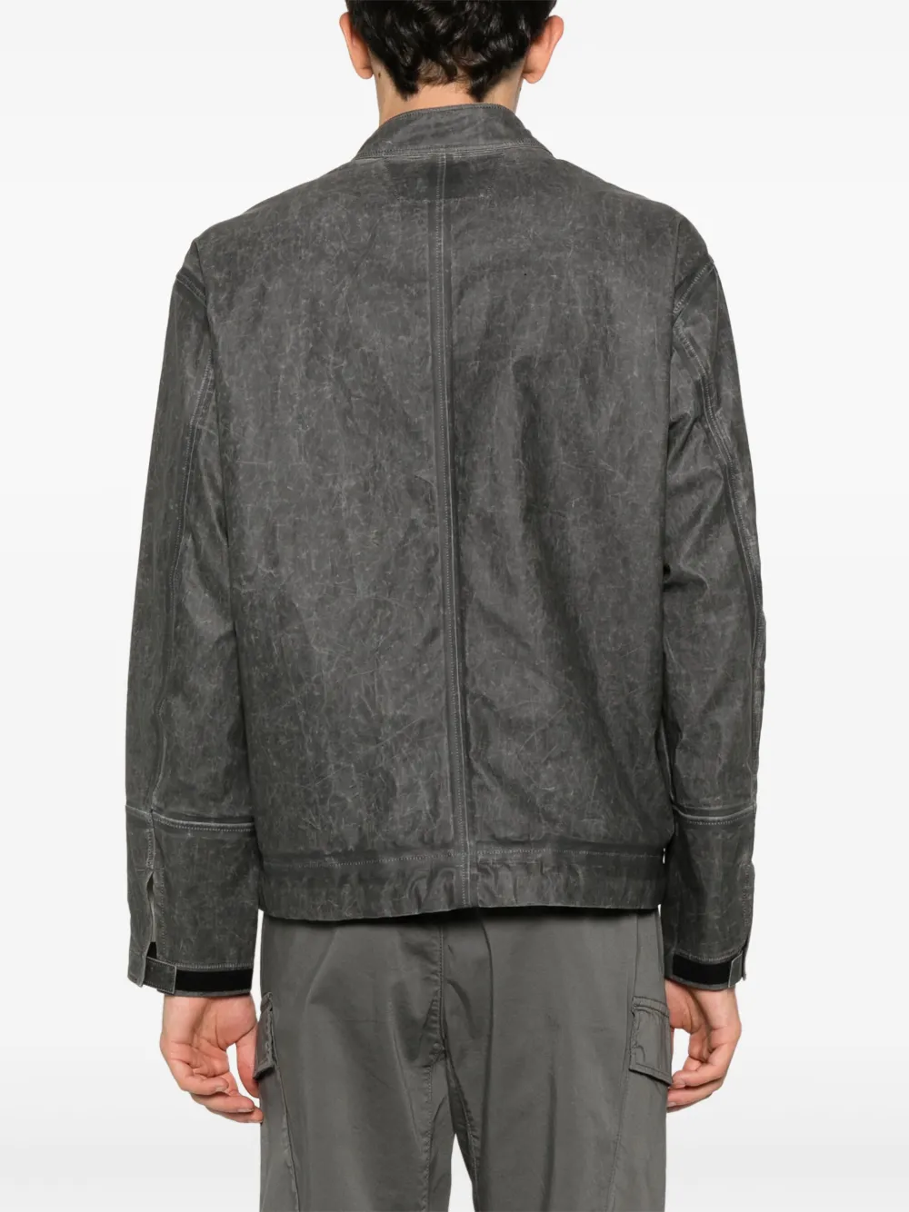 Shop C.p. Company Toob-two Jacket In Grey