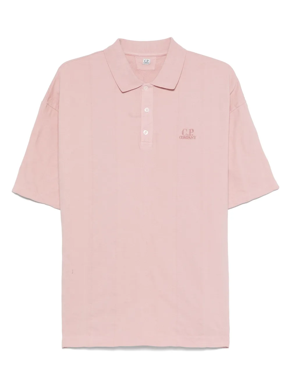 multi pattern-jacquard polo shirt