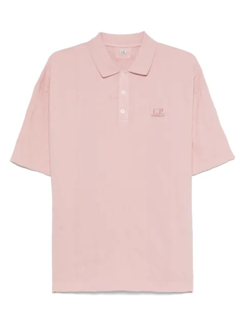 C.P. Company multi pattern-jacquard polo shirt