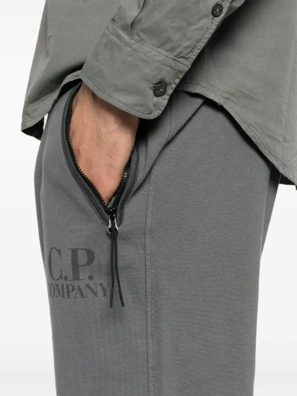 C.P. Company ロゴ スウェットパンツ | グレー | FARFETCH JP