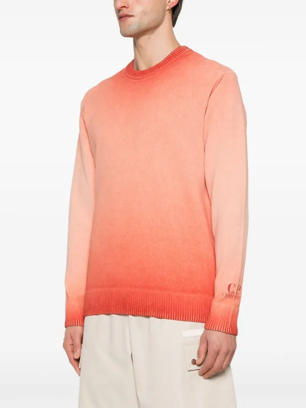 C.P. Company スウェット オレンジネイビー C.P. Company ロゴ スウェットシャツ | オレンジ | FARFETCH JP