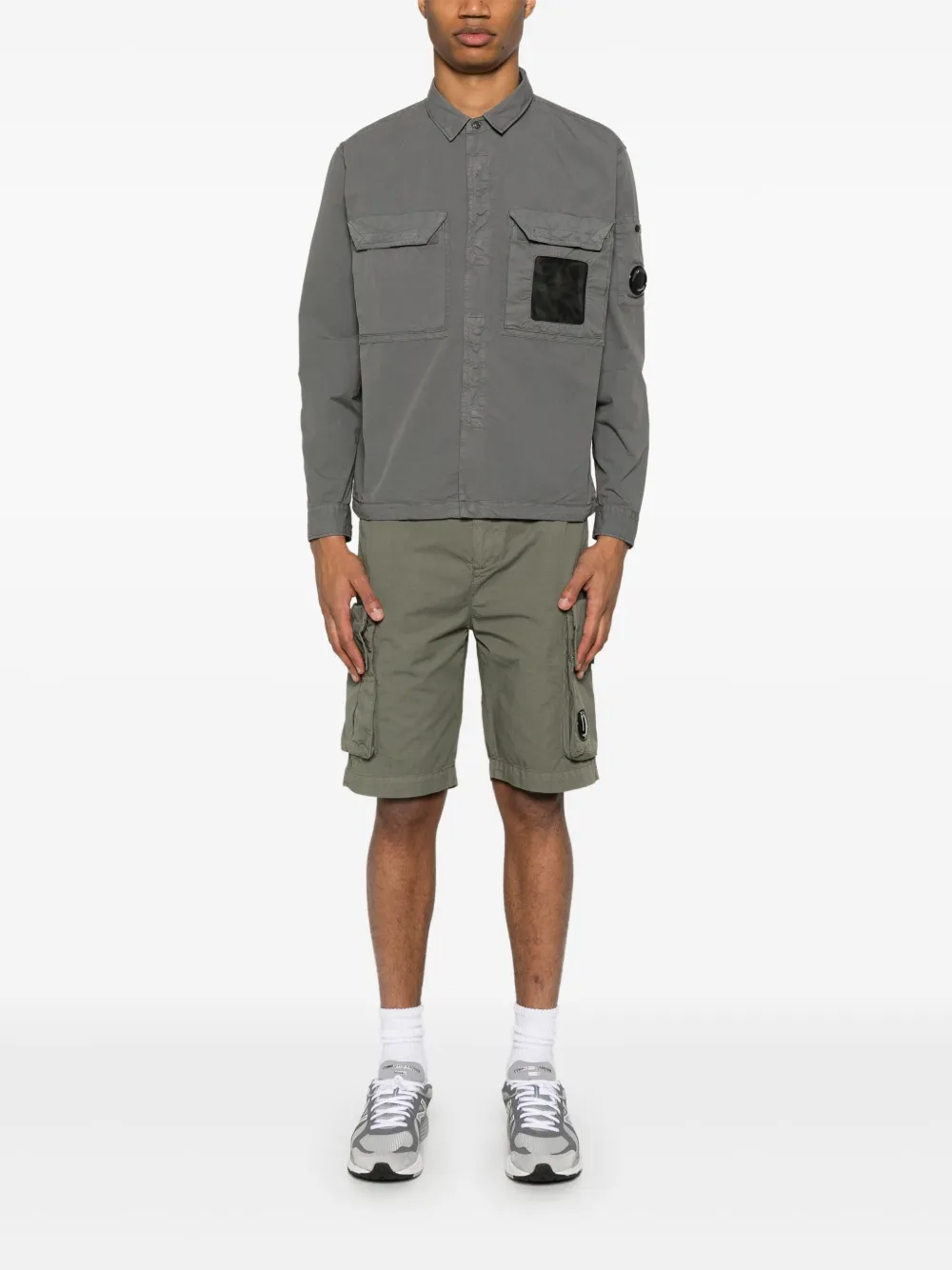 C.P. COMPANY LENS-DETAIL OVERSHIRT