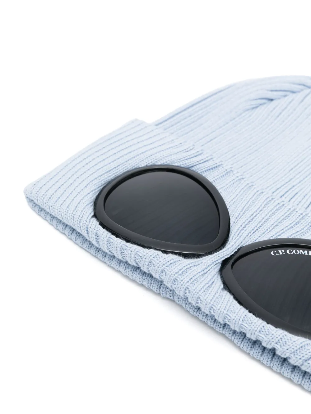 c.p.company C.P. Company Muts met Goggles-detail - Blauw