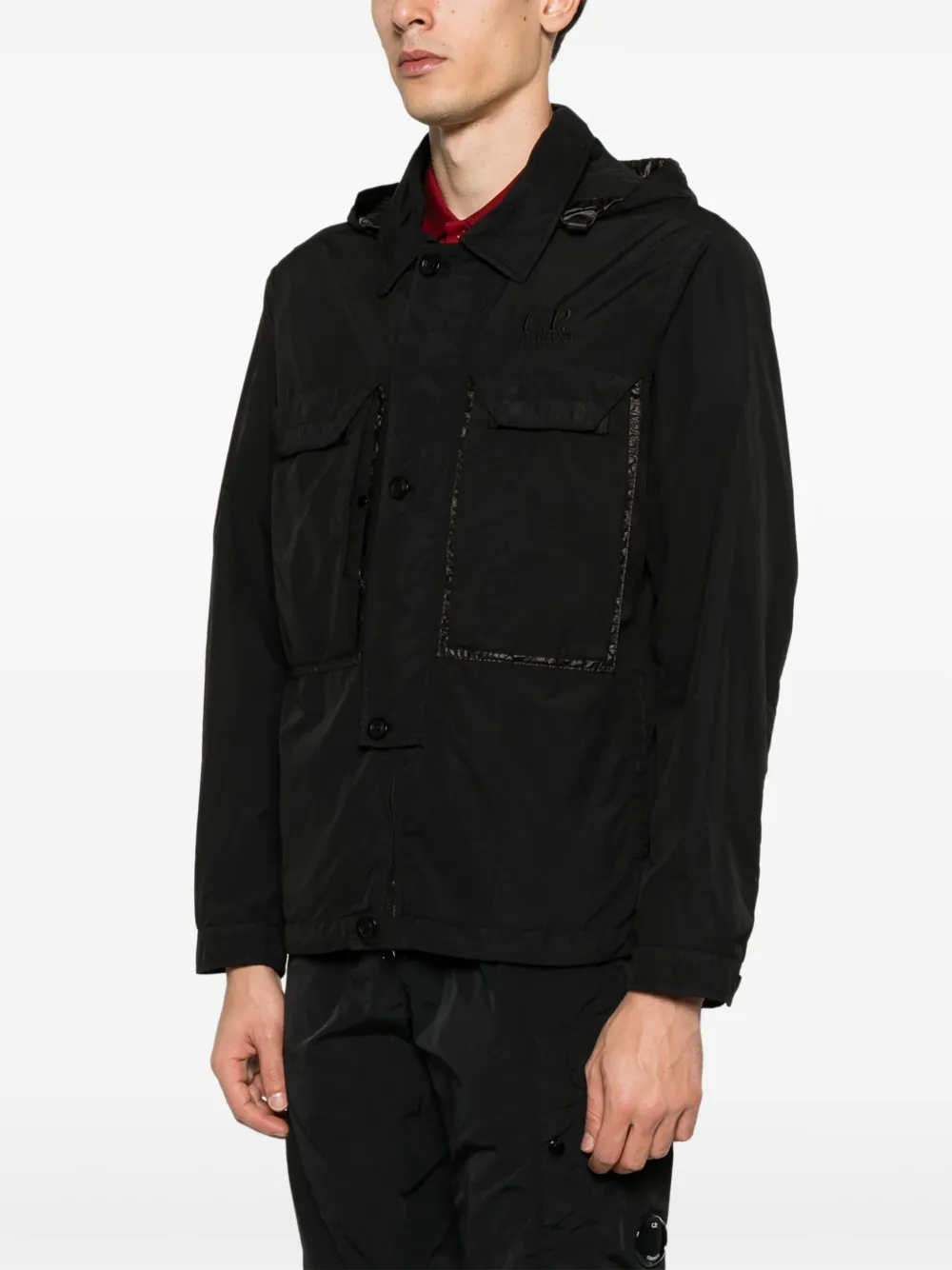 C.P. Company Jack met Goggles-detail Zwart