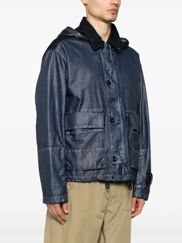 ジャケット・アウター cpcompany 25ss RAFIA MILLE JACKET C.P. Company Rafia Mille Jacket | Blue | FARFETCH ID