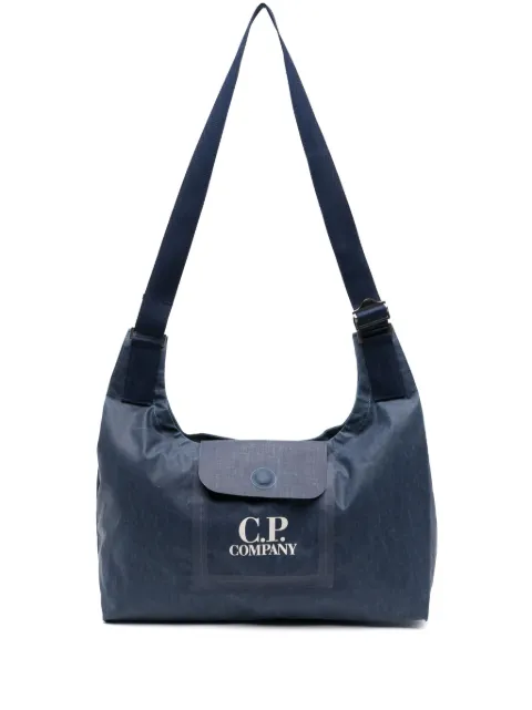 C.P. Company logo-print shoulder bag