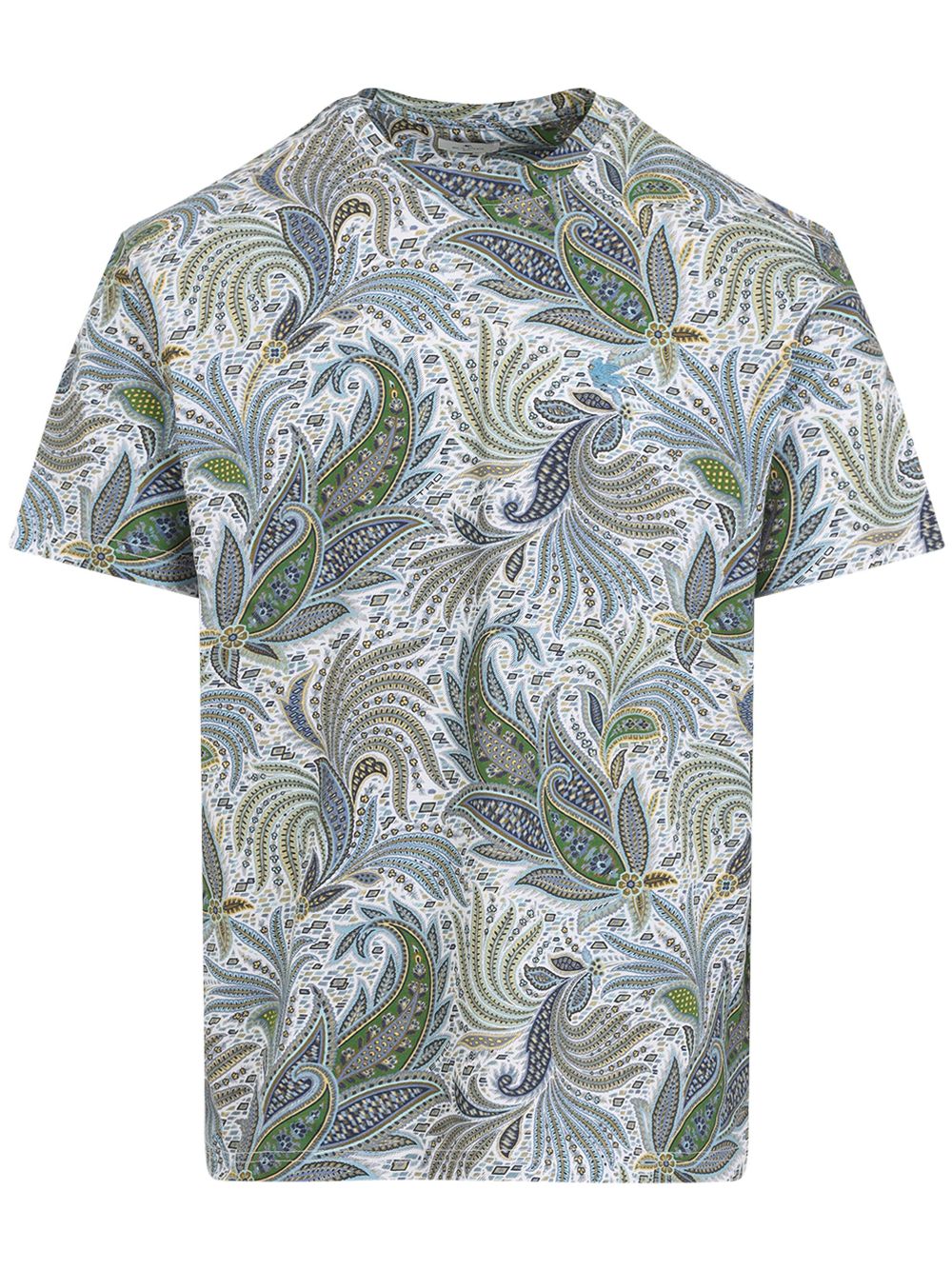 paisley-print T-shirt