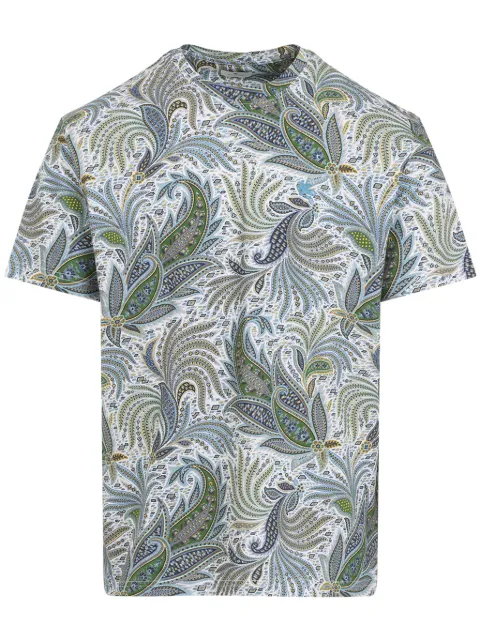 ETRO paisley-print T-shirt