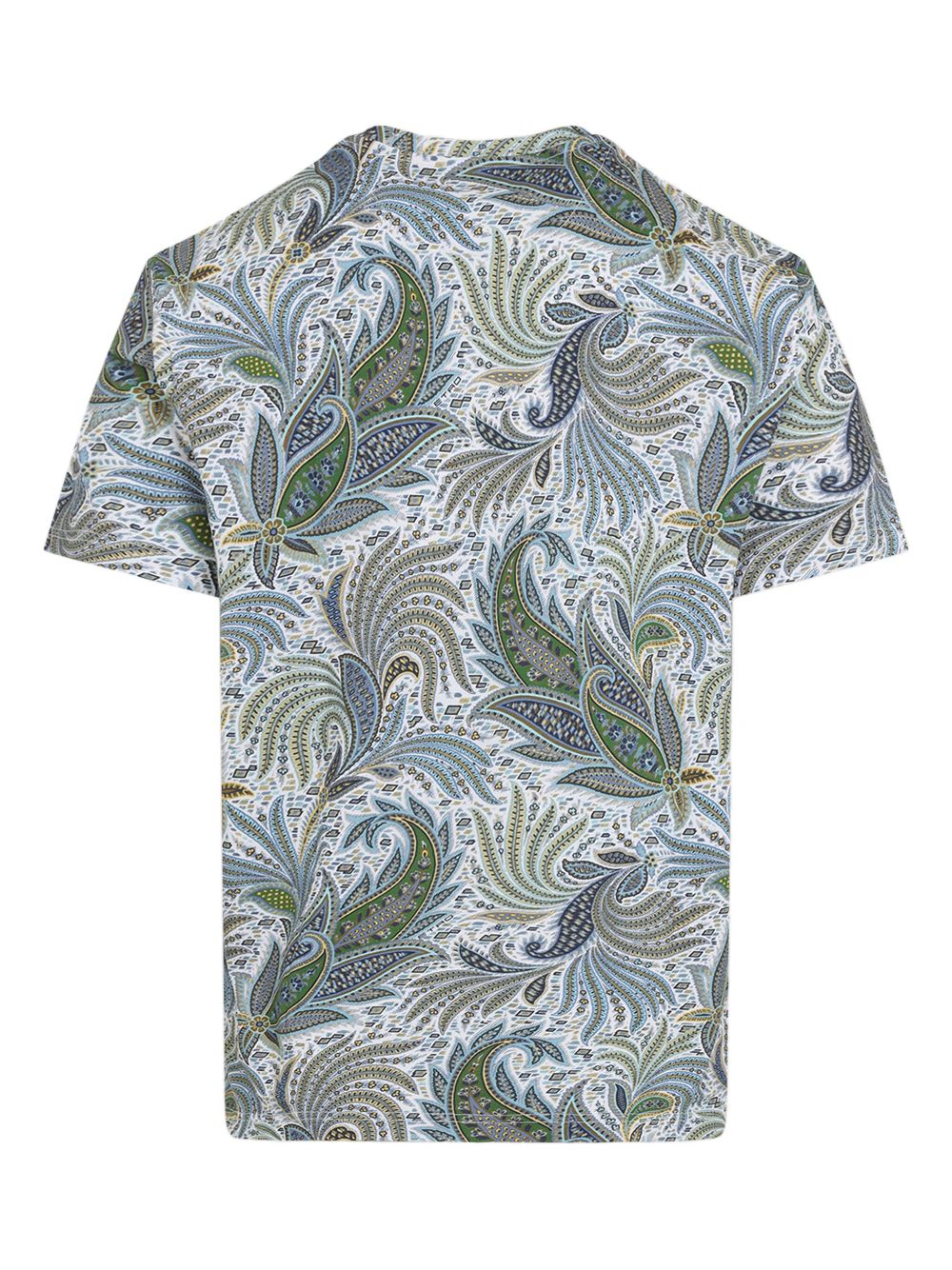 ETRO paisley-print T-shirt - Groen