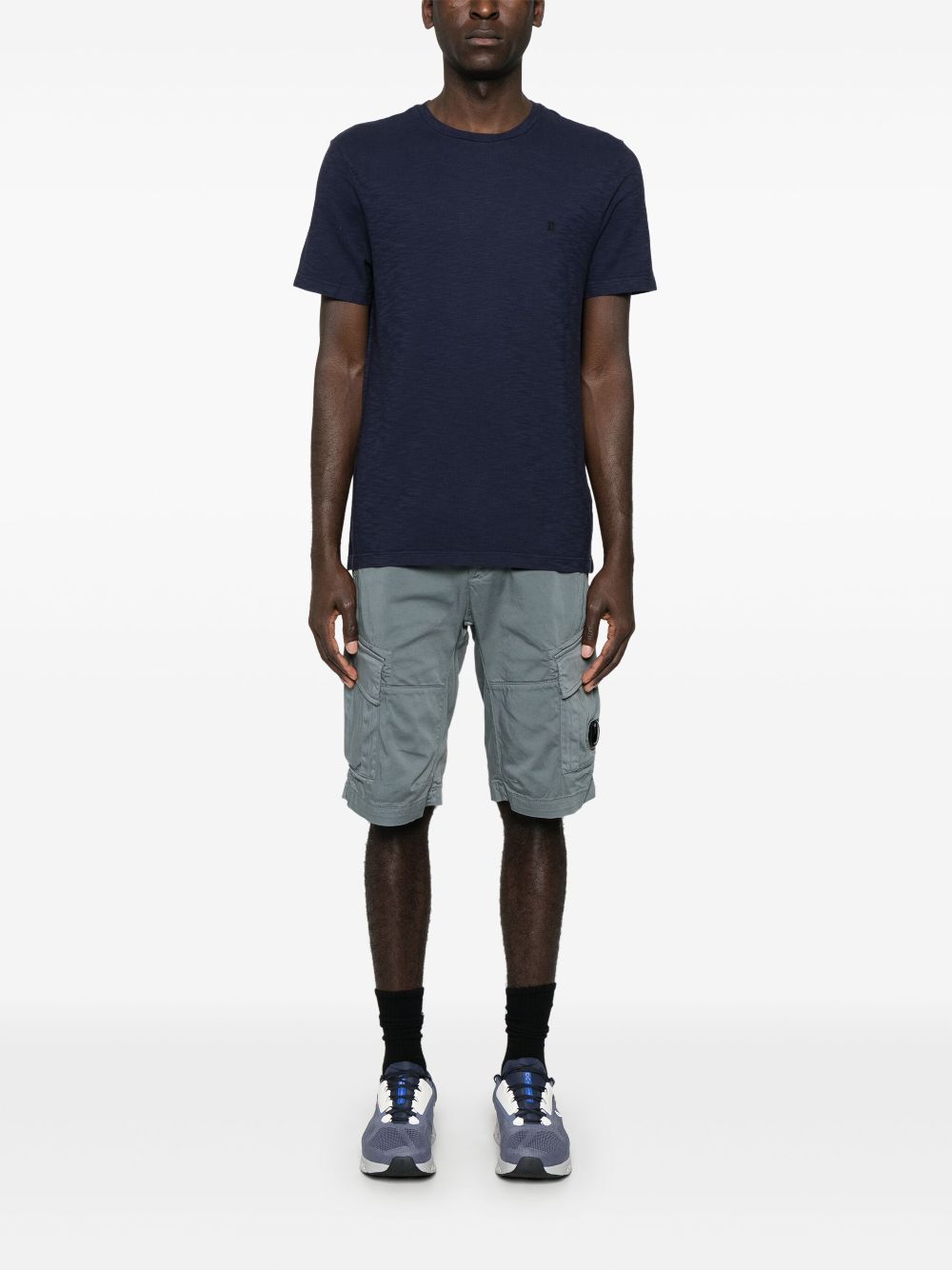 DONDUP cotton T-shirt - Blue