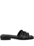 Michael Michael Kors leather sandals - Black