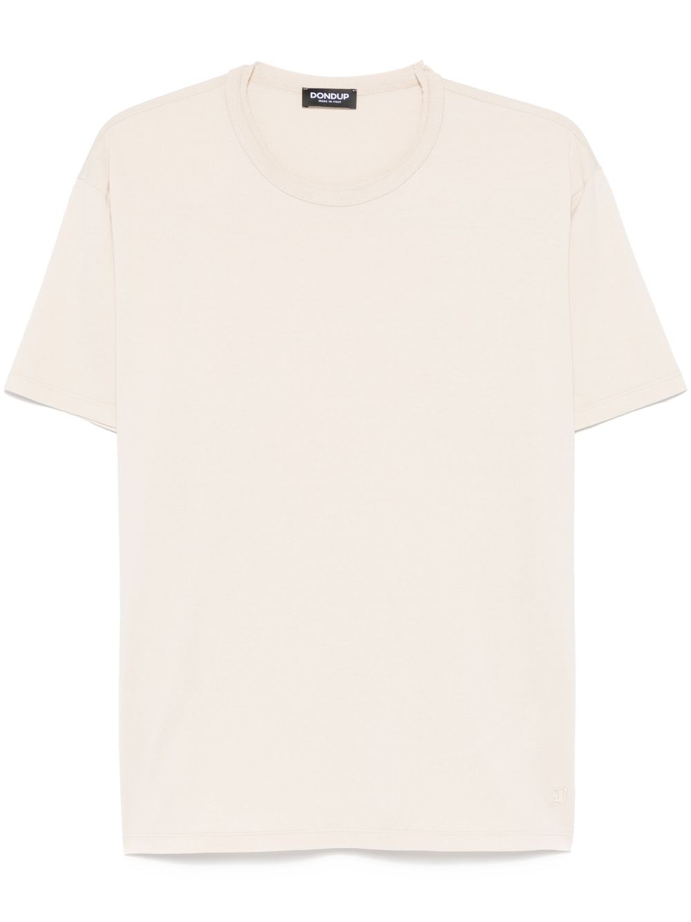 DONDUP cotton T-shirt - Neutrals