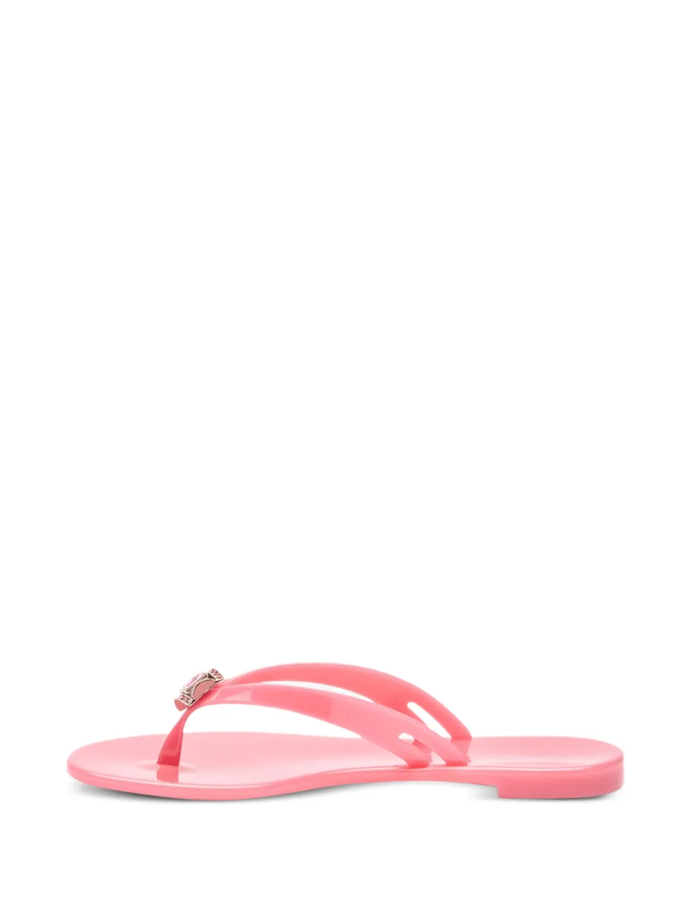 Casadei Teenslippers verfraaid met kristallen Roze