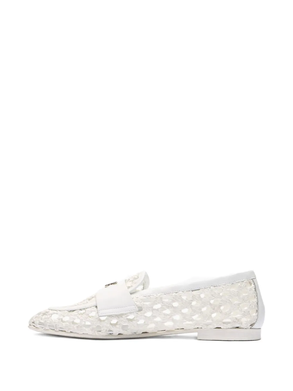 Casadei Loafers met uitgesneden details Wit