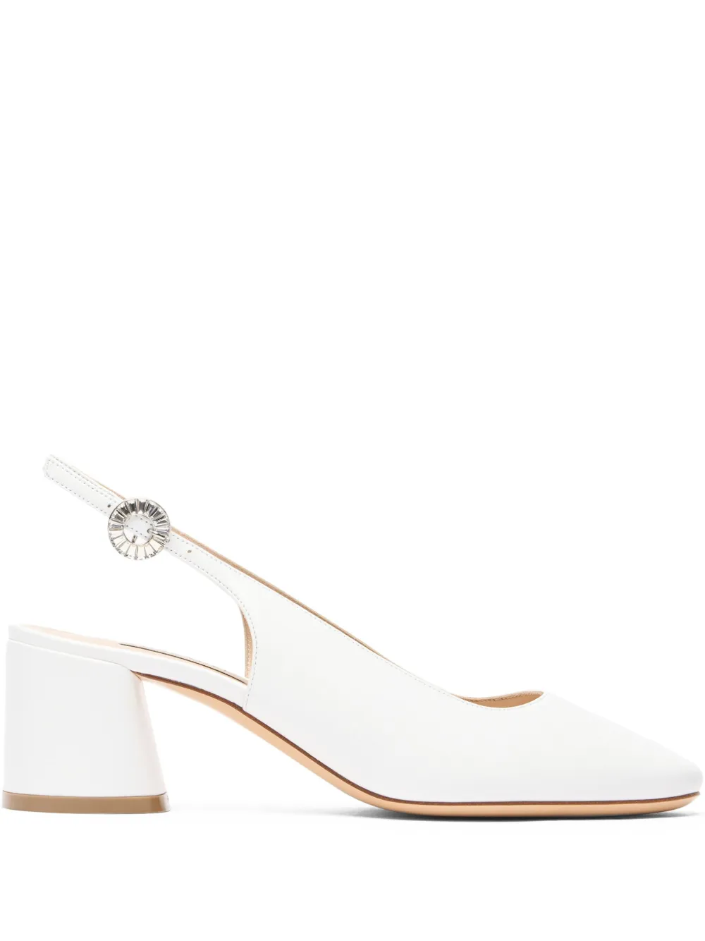 Casadei 50mm Cleo slingback block-heel pumps