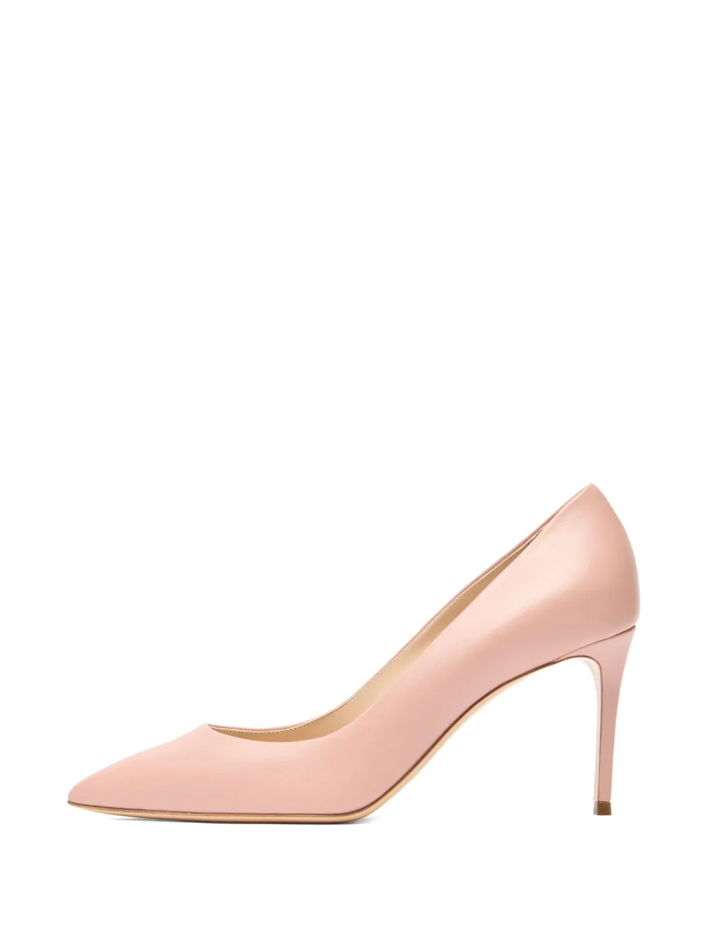 Casadei 80 mm Julia pumps met puntige neus Roze