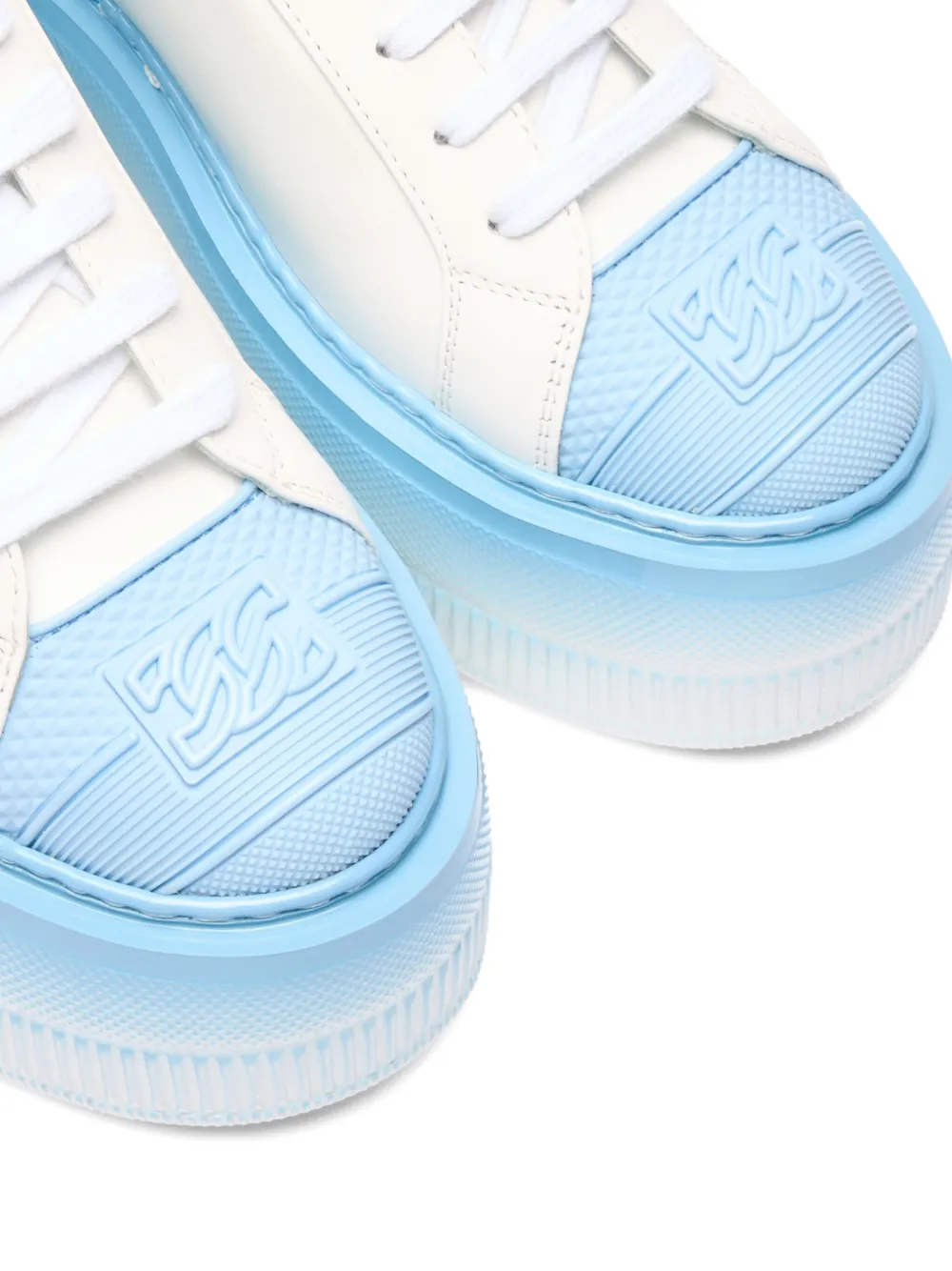 Casadei Nexus sneakers met plateauzool Wit