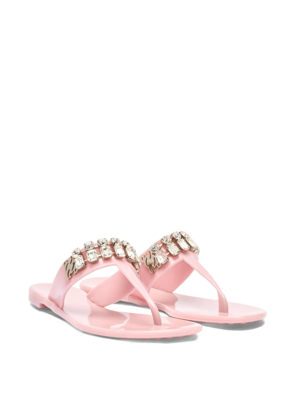 Casadei Jelly Decor sandals Pink