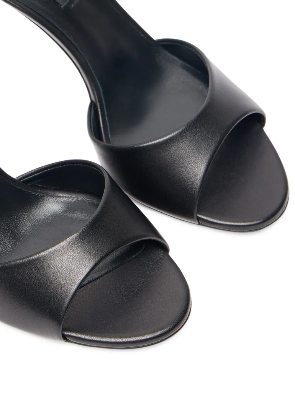 Casadei 80 mm Julia muiltjes Zwart