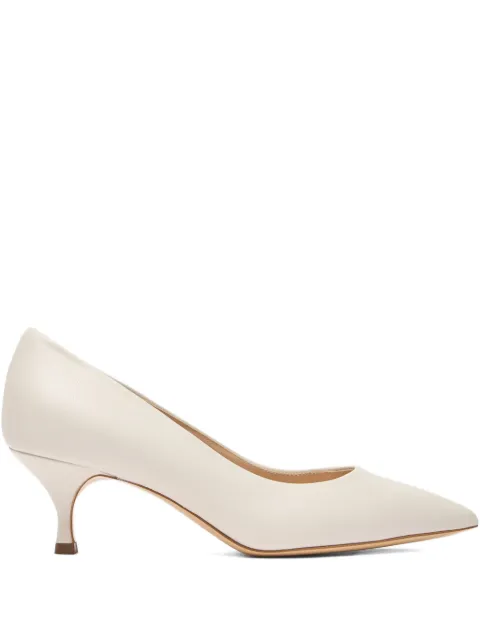 Casadei 50mm pointed-toe heeled pumps