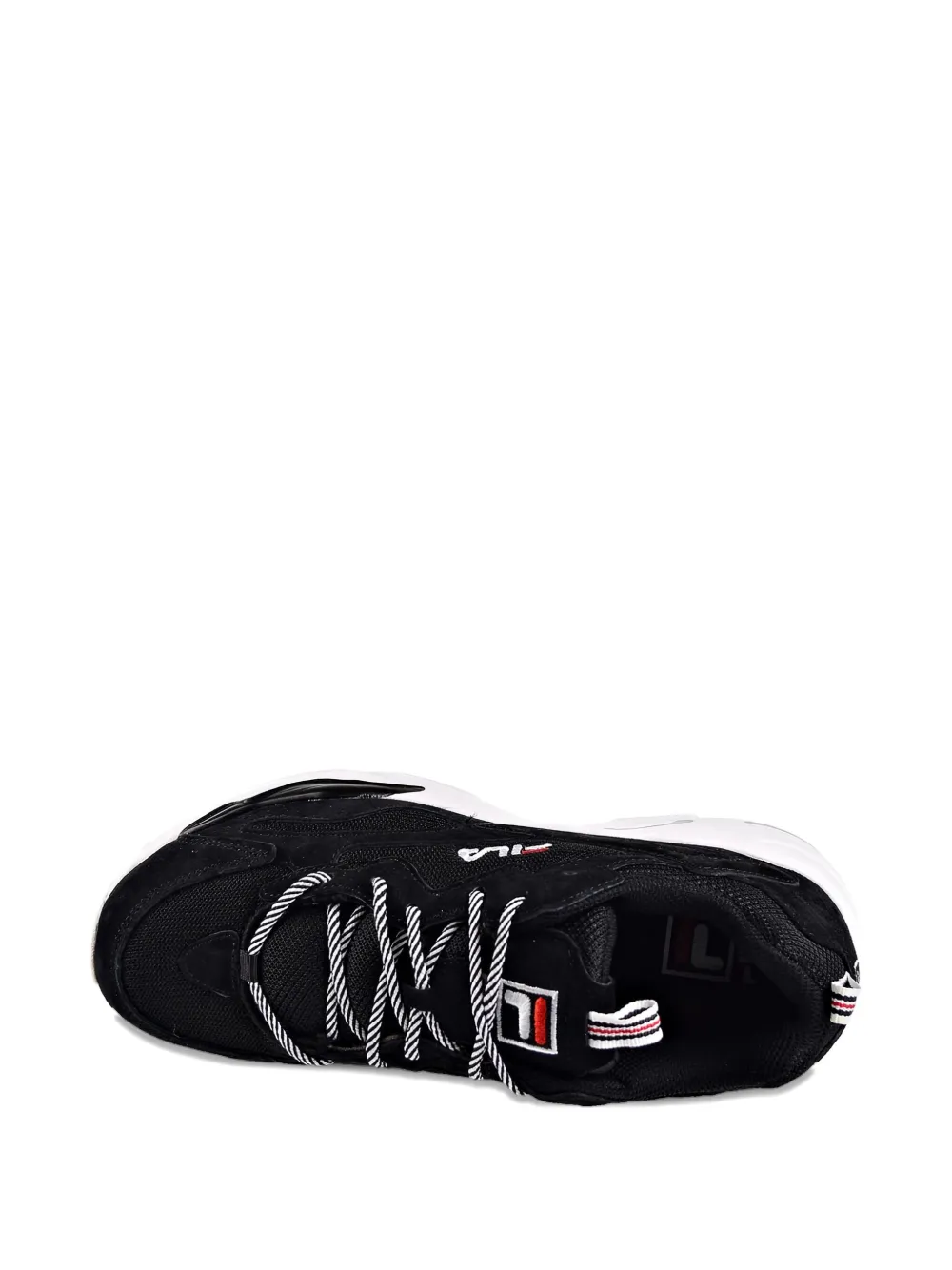 Fila Ray Tracer "Black White Red" sneakers