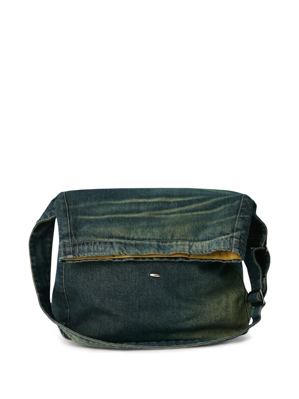 Our Legacy Denim Messenger Bag In Blue