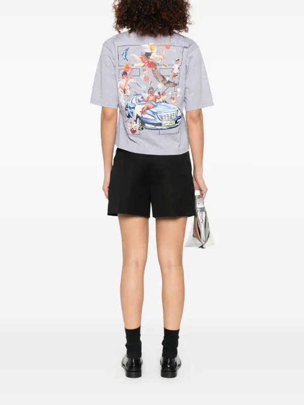Off-White Fresco Arrow T-shirt | Grey | FARFETCH