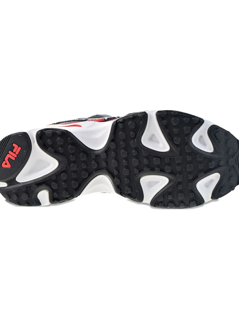 Fila Ray Tracer "Black White Blue Red" sneakers