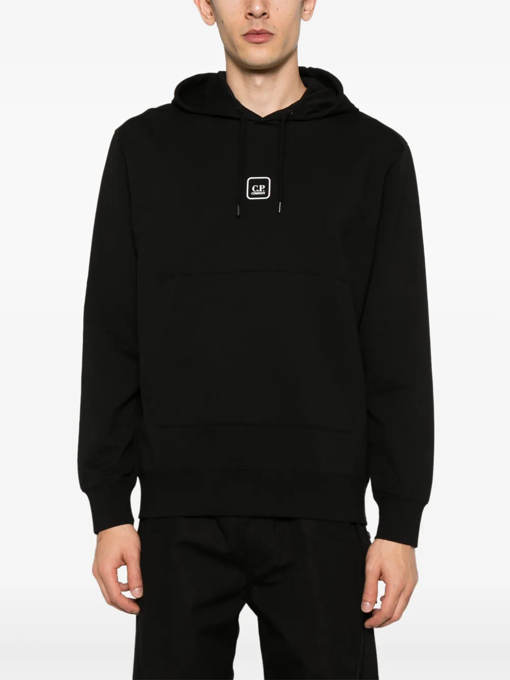 C.P. Company Hoodie met print Zwart