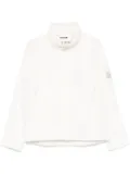 C.P. Company logo-patch hooded jacket - White
