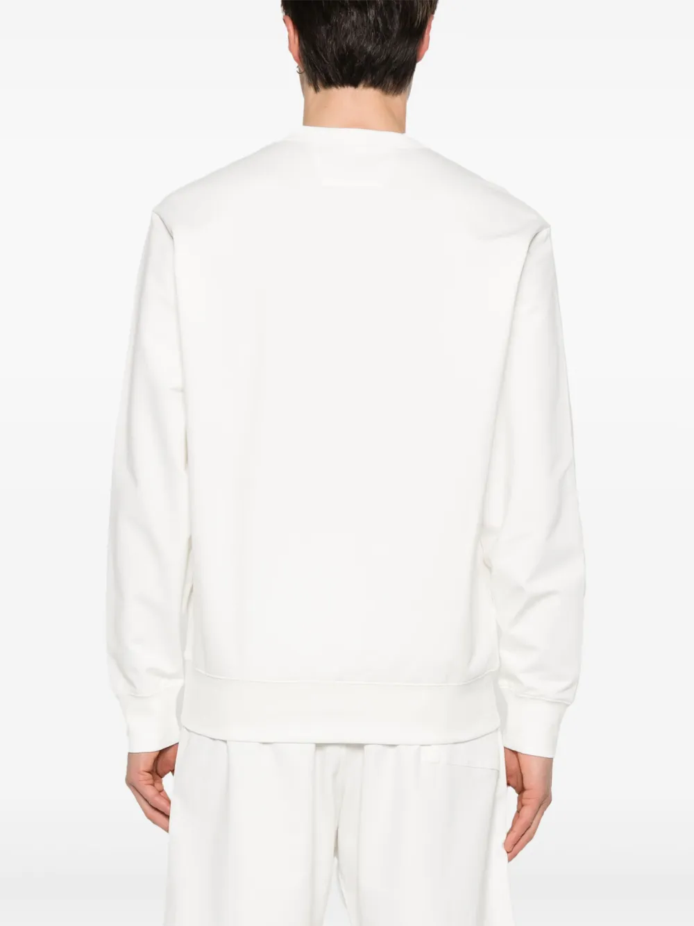 C.P. Company Sweater met logoprint Wit