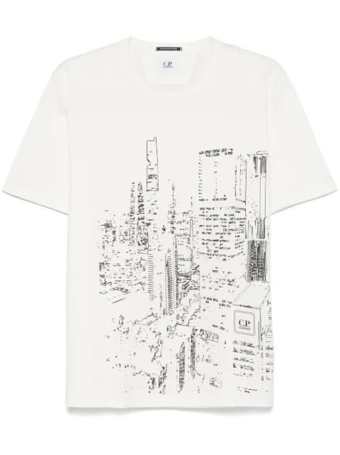 C.P. Company printed T-shirt