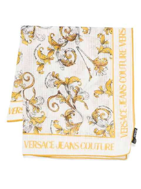 Versace Jeans Couture Barocco Outline scarf