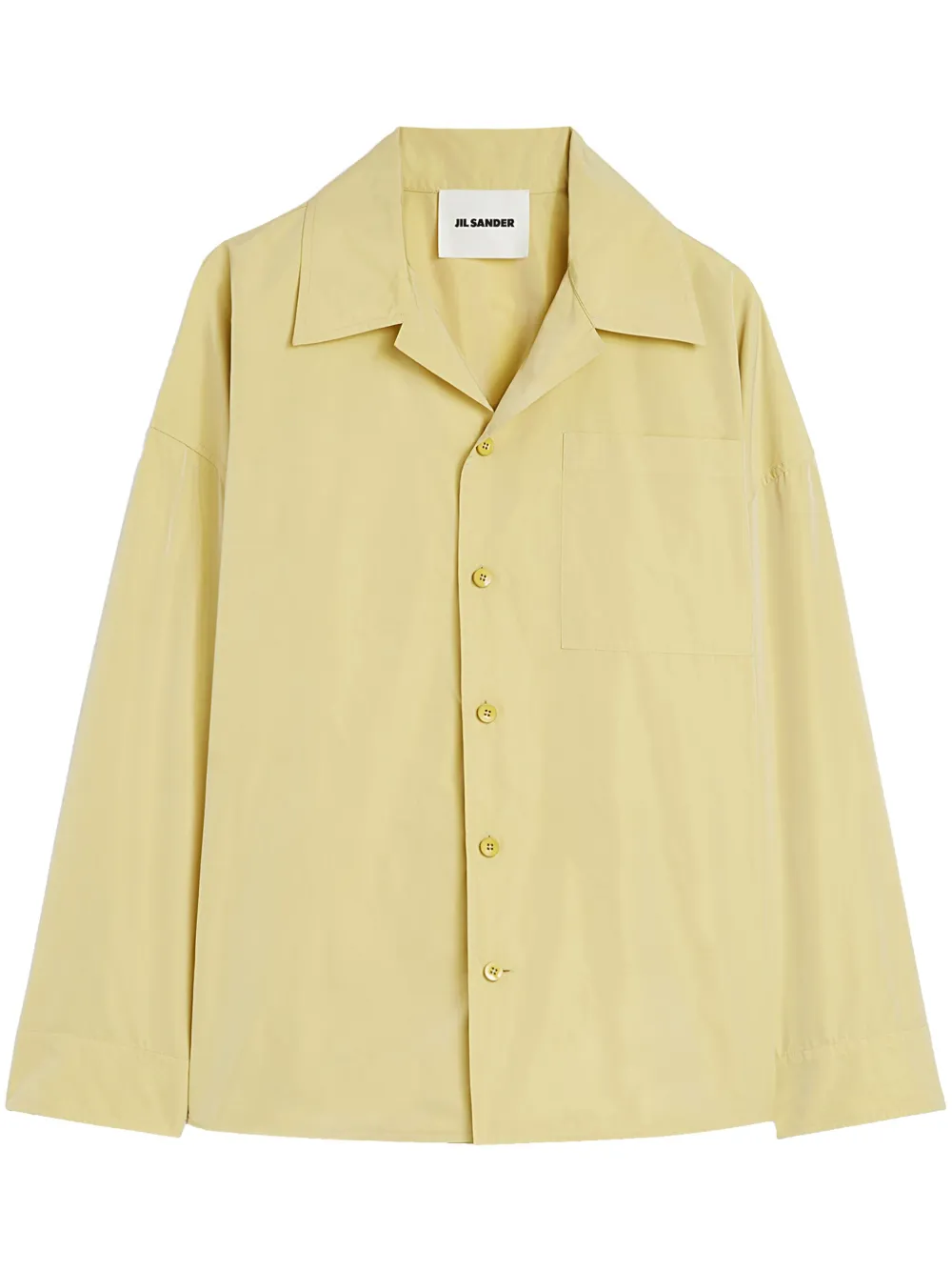 Jil Sander long-sleeve shirt | Yellow | Image 1
