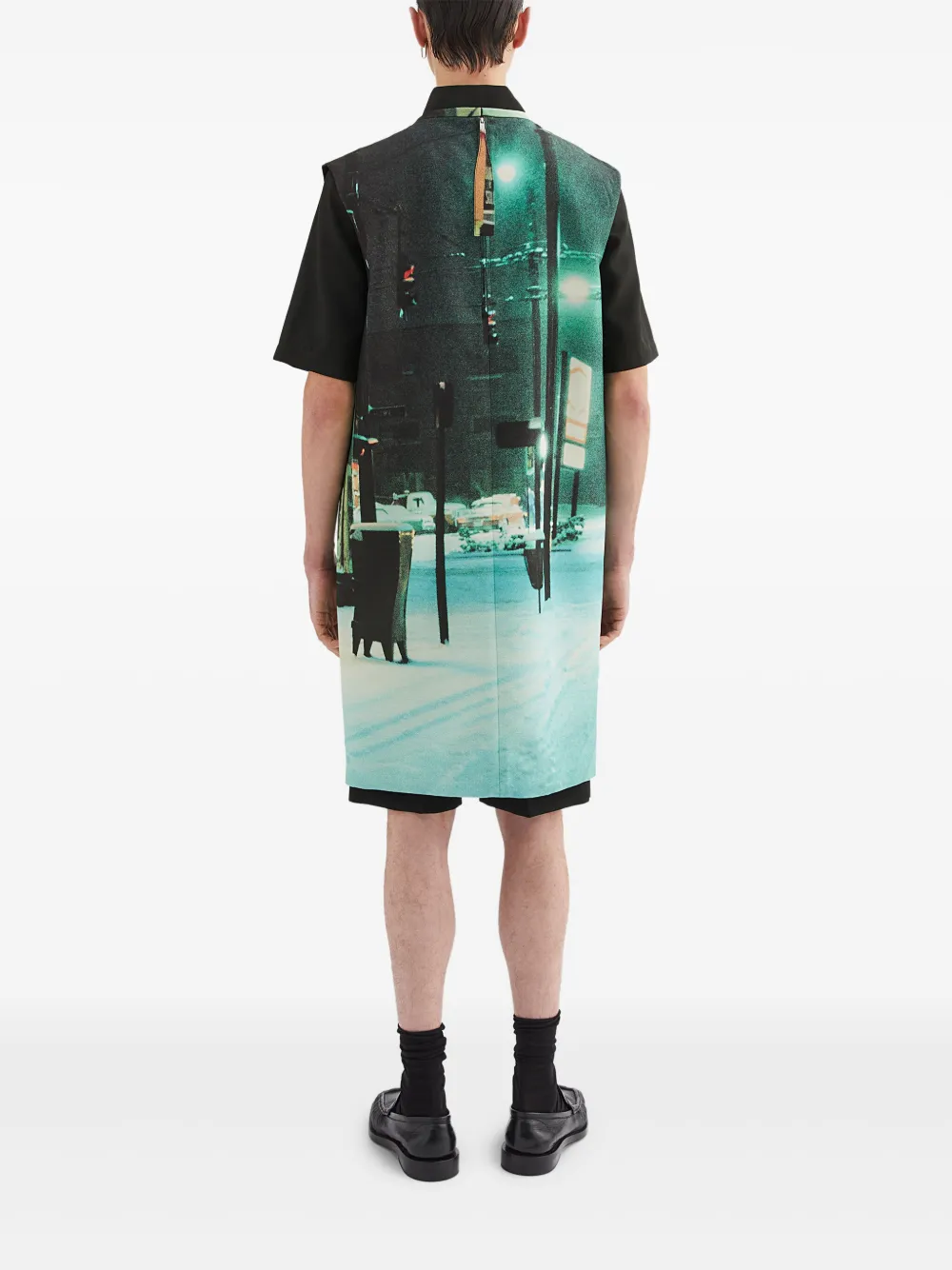 Jil Sander Top met print Geel