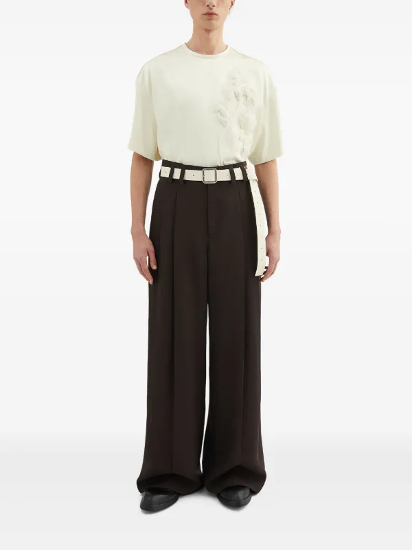 Jil Sander pleat-detail Trousers | Brown | FARFETCH