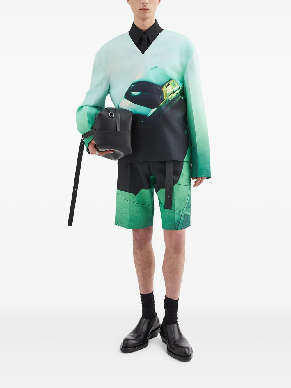 Jil Sander bermudas estampadas | Shorts de vestir | Image 2