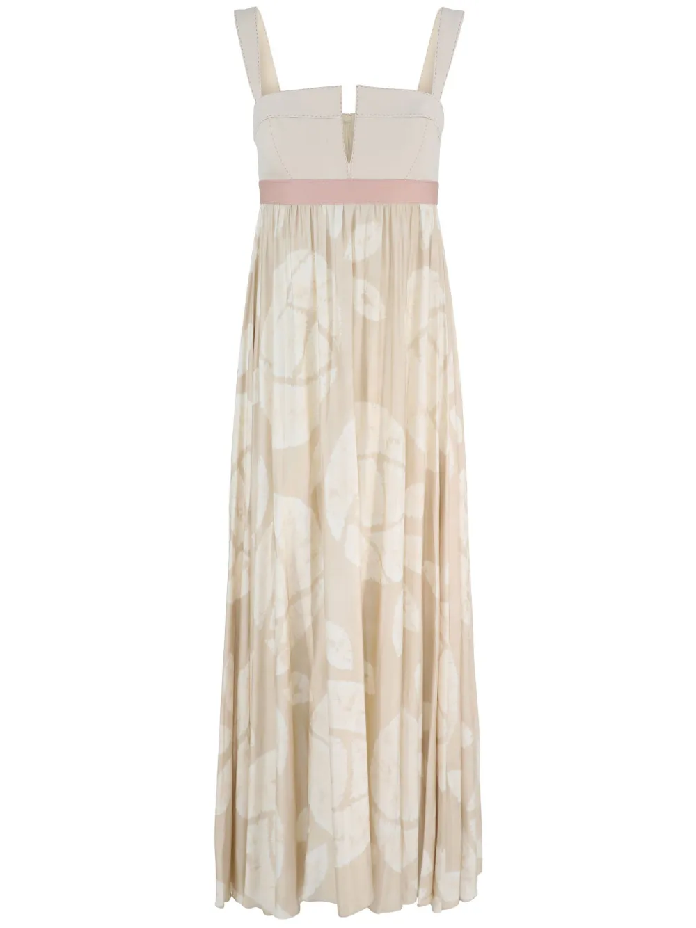 Alexis Maxi-jurk Beige