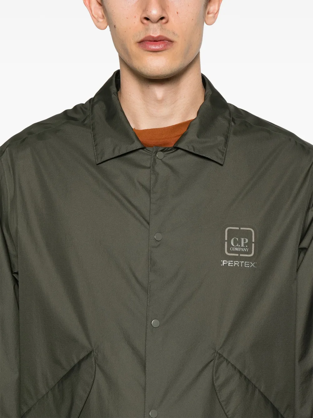 C.P. Company Pertex shirtjack Groen