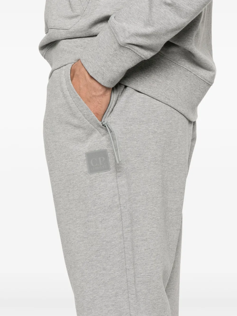 C.P. Company Joggingbroek met logo Grijs
